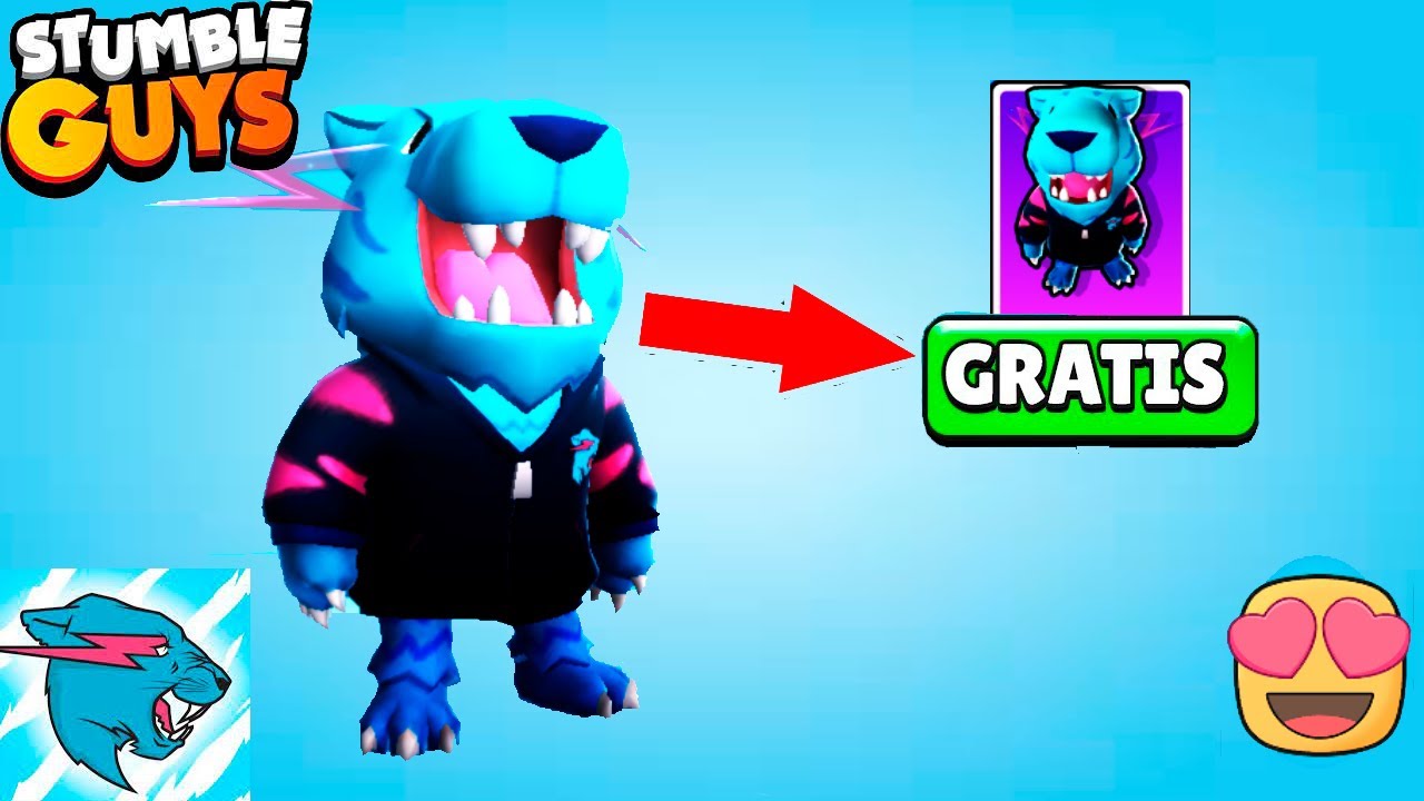 !LA MEJOR SKIN DE MR BEAST DE TODA LA COLABORACION CON STUMBLE GUYS💥 ...