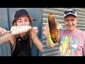 🇲🇽RUSOS PROBANDO ELOTES POR PRIMERA VEZ en MÉXICO | PROBANDO COMIDA CALLEJERA MEXICANA