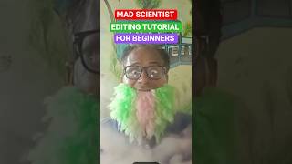 Mad scientist effect editing tutorial for beginners #ytshorts #viralshort