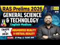 RAS Prelims 2026 | Augmented Reality & Virtual Reality | Science & Technology | Santosh Sir