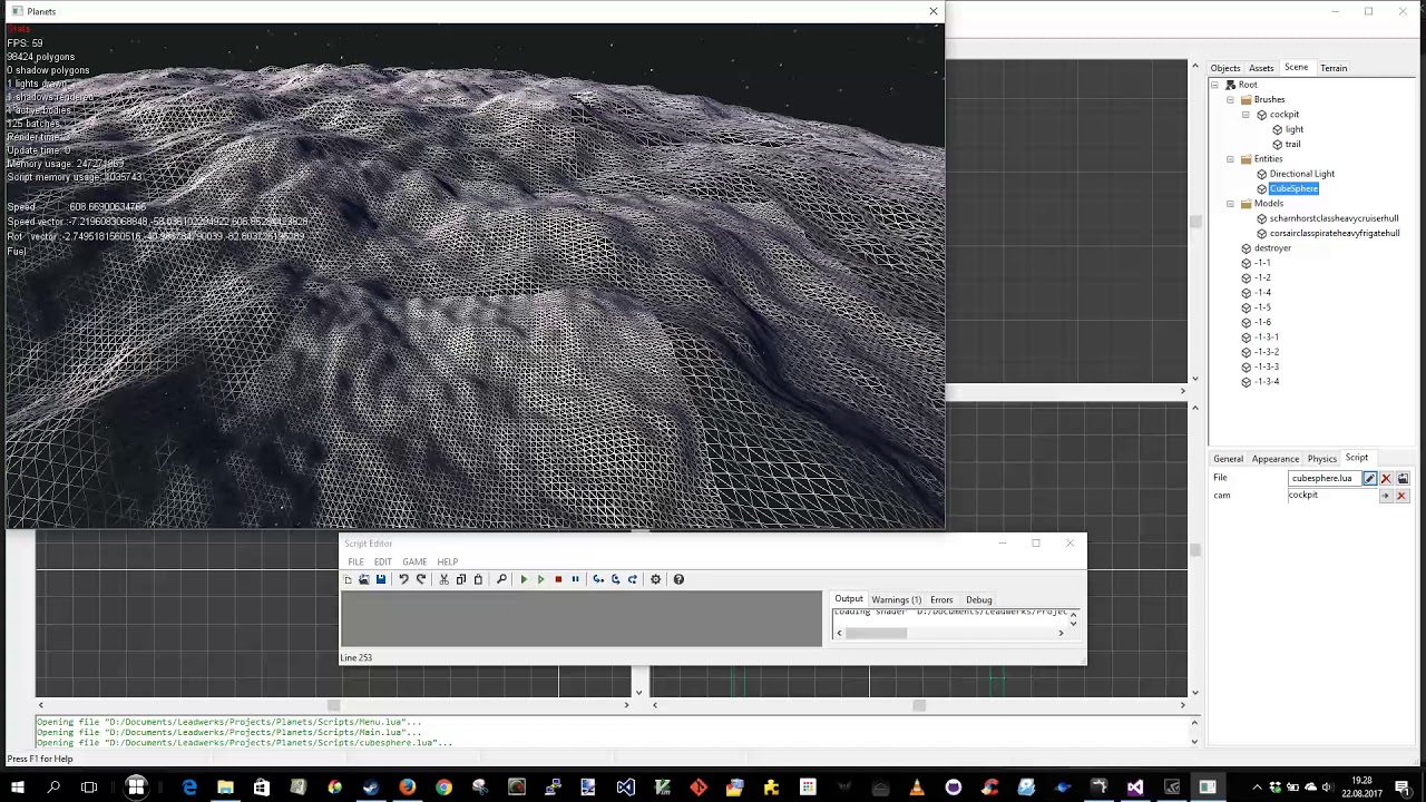 Leadwerks planet - YouTube