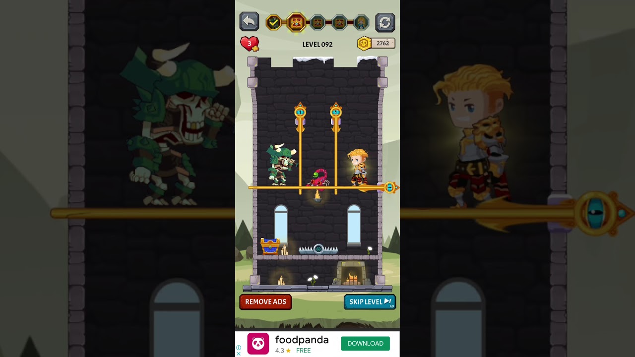 How to loot - Pull pin  level 92 walkthrough solution gameplay | Game the chain