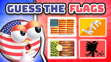 Raad de vlaggen | Countryballs-compilatie