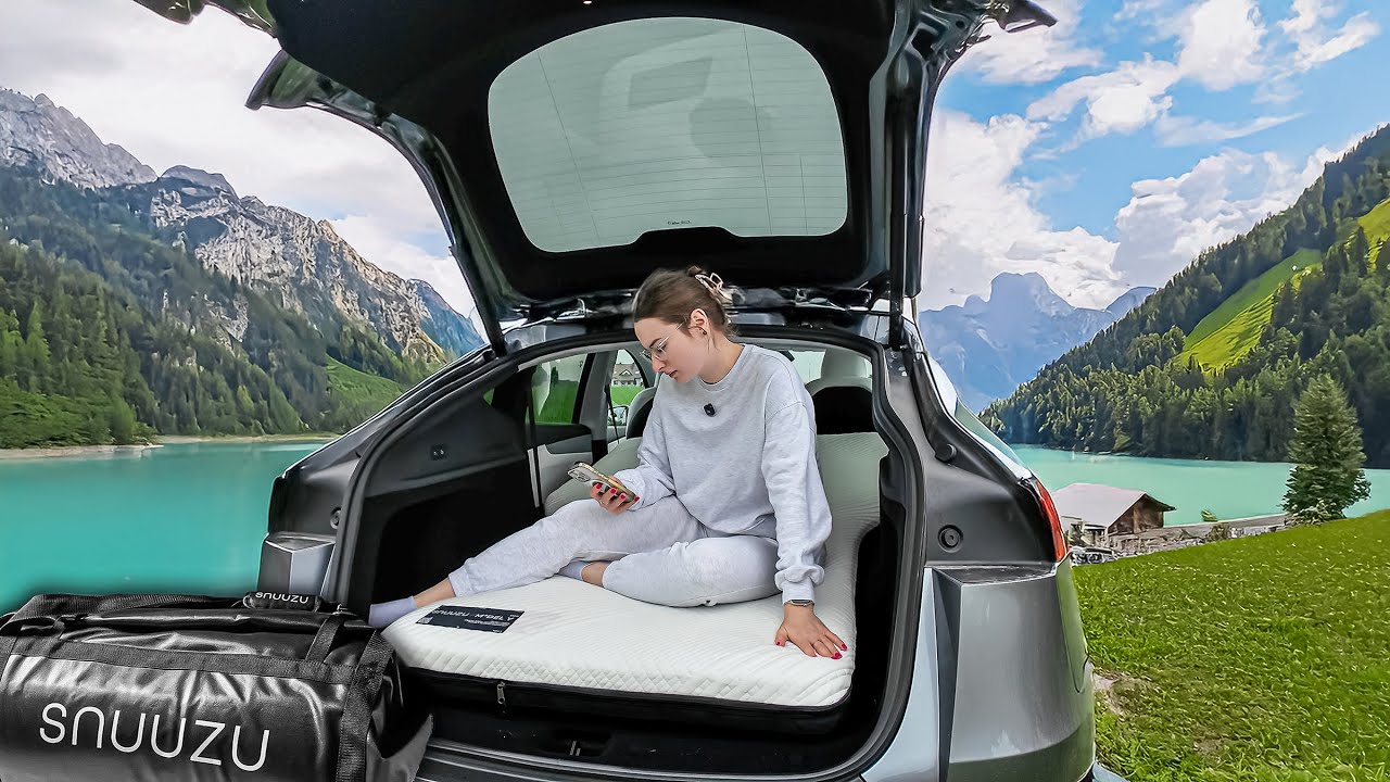 Królewski materac do Tesla Model Y - Snuuzu | Pierwsze wrażenia