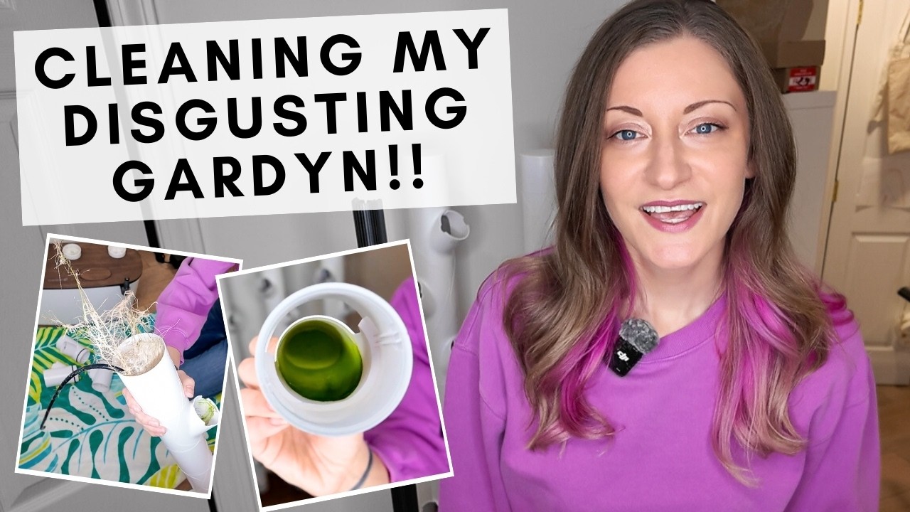 How to take apart and thoroughly deep clean your Gardyn 4.0!!