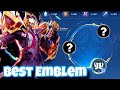 This Emblem Still Best for Fredrinn 💯✅ | Fredrinn Solo Rank Mobile Legends