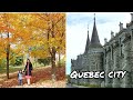 Du lịch Canada: Thành phố Quebec mùa thu đẹp mê hồn || Jennifer Huynh vlog #98