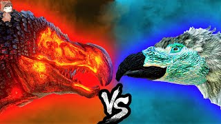 Chaos Dodo Rex Vs Adminbird Ark Mod Battle