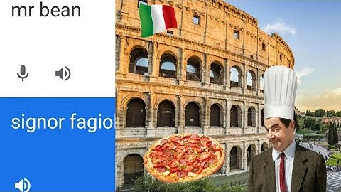 Mr Bean in different languages