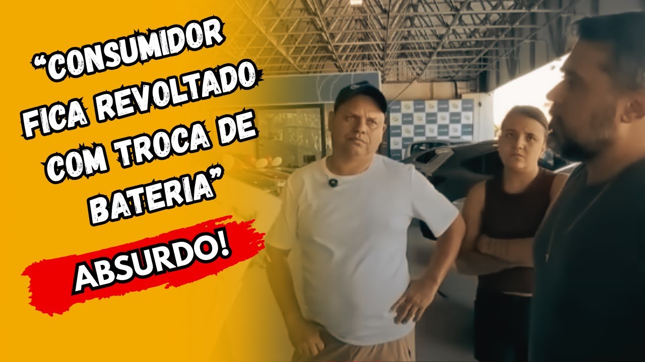 🚗 Loja PROMETEU bateria NOVA e NÃO CUMPRIU!