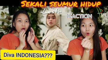 Lesti - SEKALI SEUMUR HIDUP| Official music video ||Negara Tetangga Reaction(MALAYSIA)🇲🇨🇲🇾!!!