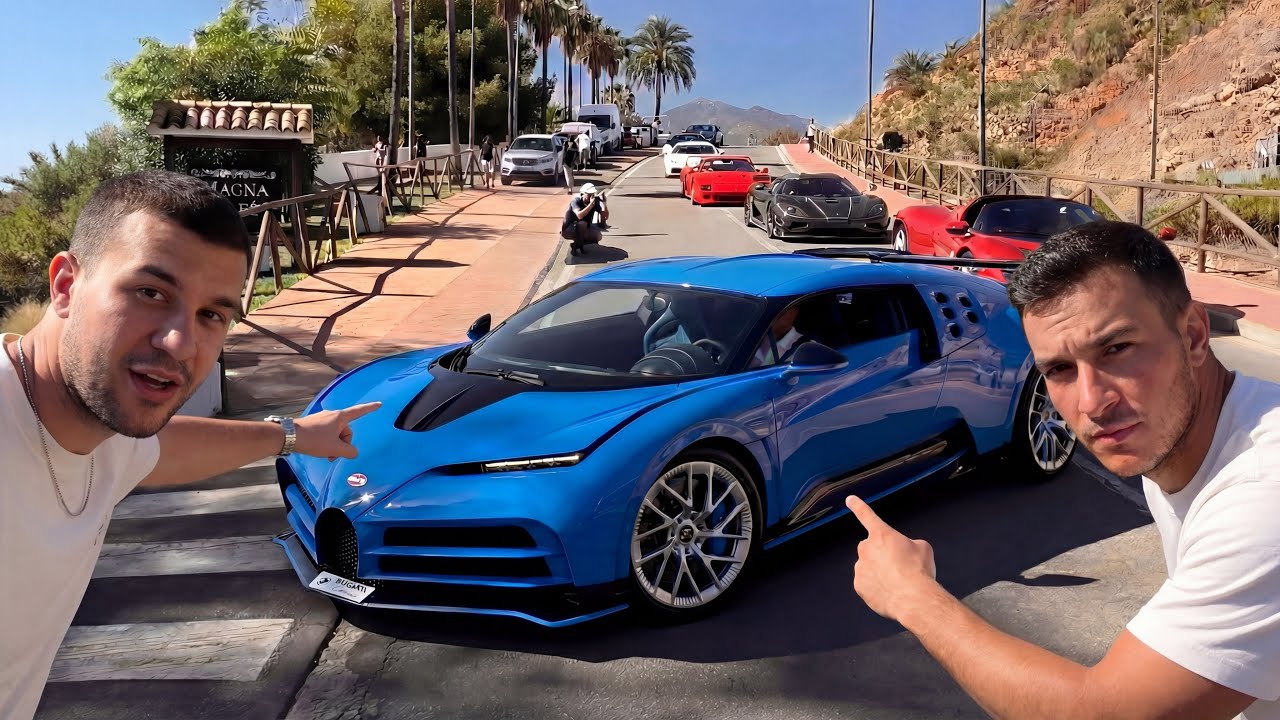 VEMOS EL F40 DE MARADONA Y EL F1 DE SCHUMACHER EN MARBELLA I MAGNA SUPERCARS