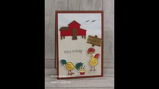 Hey Chick - Scene Building Card