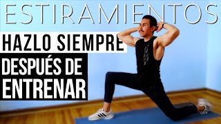 Rutina De Estiramientos Después Del Ejercicio En Casa