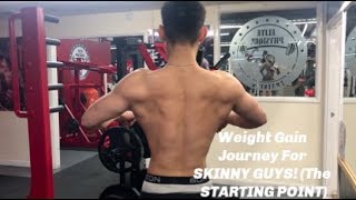 Weight Gain Journey | The Bro Split (Starting Point) EP 1