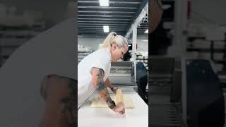 Perfectly sheeted croissant dough, every time 🥐 | Tekno Stamap Automatic Sheeter | Vanrooy Machinery