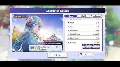 【カゲマス】New Character Epsilon Shared Silence| Kagemasu: The Eminence in Shadow RPG