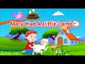 Mary Had A Little Lamb Nursery Rhyme With Lyrics Animation Cartoon Kids AKMETV Mary Had A Little Lamb Nursery Rhyme With Lyrics Animation Cartoon Kids AKMETV