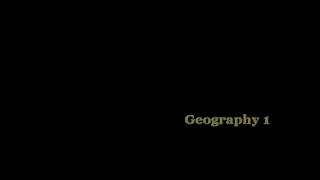 Bully Scholarship | Geography 1