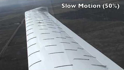 Airflow during a stall.