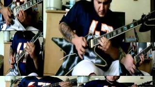 Rod Stewart - Rhythm Of My Heart - instrumental guitar cover - with lyrics - by ( Kenny Giron ) kG
