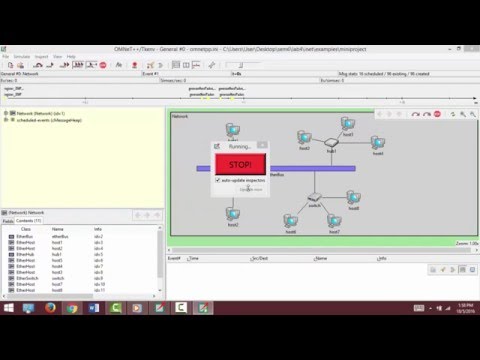 MINI PROJECT NETWORK MODELLING BY USING OMNET++