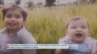 Woman charged in hot car death due in court Monday
