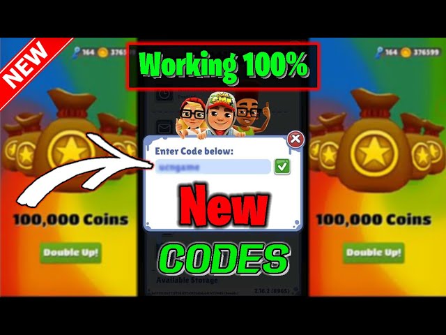 Subway Surfers codes - Free coins, keys and characters (December 2023)