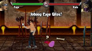 Mortal Kombat Johnny Cage Fatality | Draw Cartoon 2