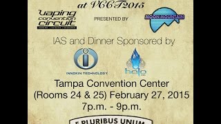 VCCT15 Industry / Advocacy Summit Sponsored By Innokin Technology & Halo