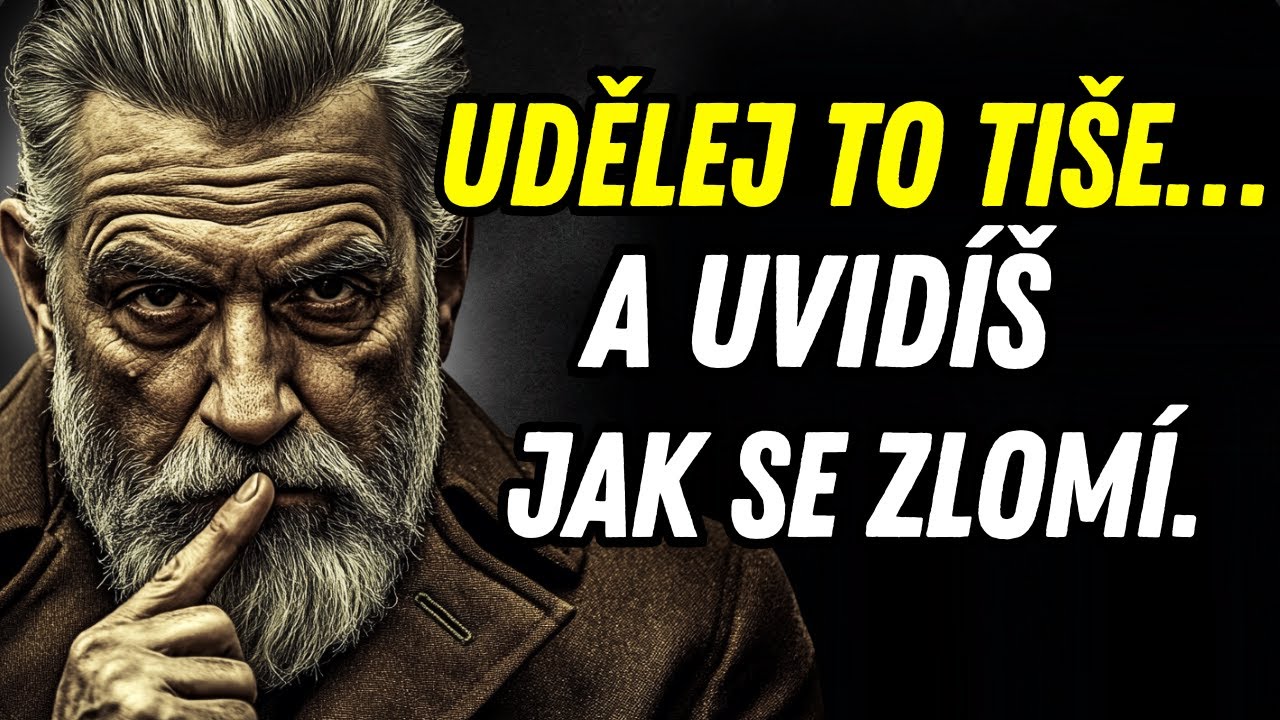 5 TICHÝCH POSTOJŮ, KTERÉ ZNIČÍ EGO TOXICKÉ OSOBY |STOICISMUS