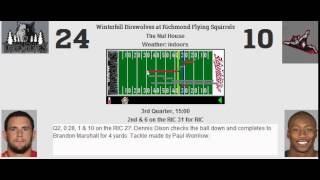 Week 11 Winterfell Direwolves 8-2 Richmond Flying Squirrels 2-8
