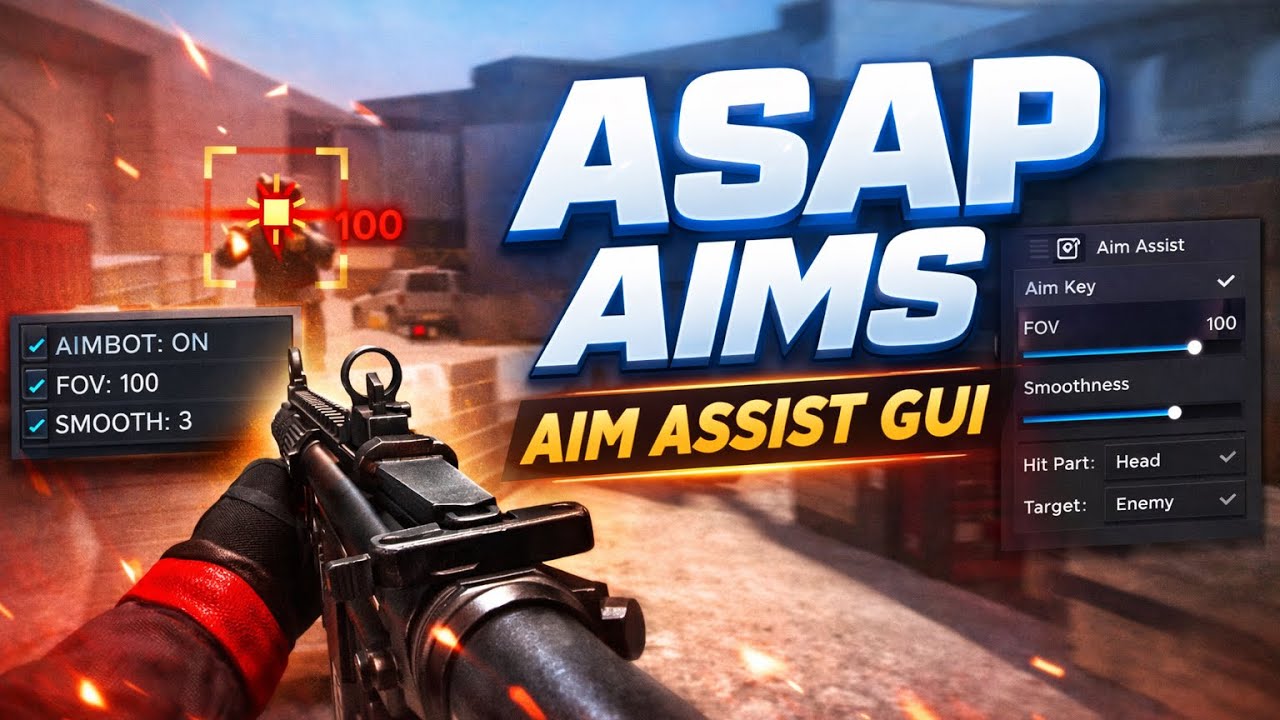 This Aim Assist GUI Changes Defusal… | ASAP AIMS (Roblox PC) - YouTube