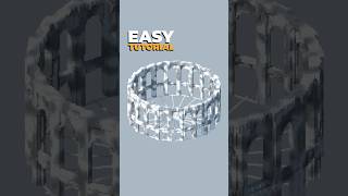 Riesige Kreisstrukturen Tutorial 🤗 #minecraft #building