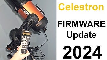 ==2024== Celestron Telescope Hand Controller Firmware Update