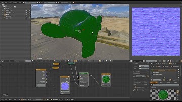 Blender Game Engine Node Normalmap Problem