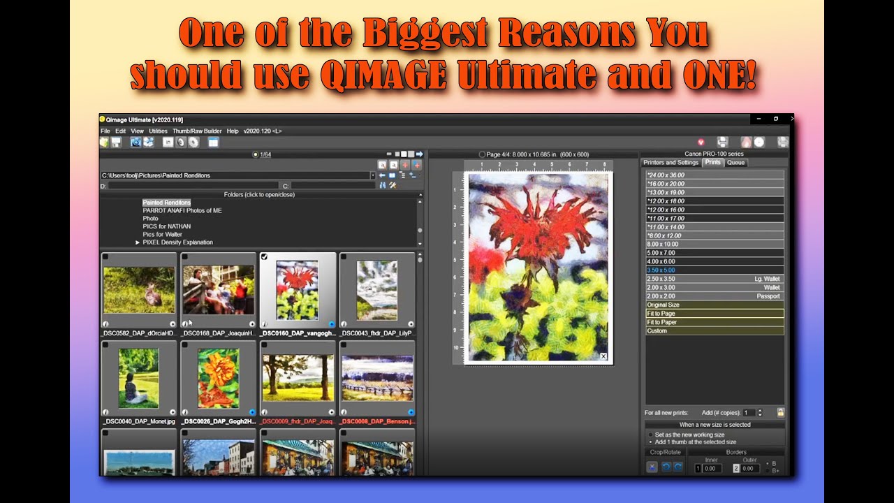 Qimage One of the Biggest Reasons You should use QIMAGE Ultimate and ONE ...
