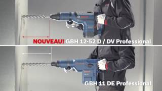 Marteau piqueur SDS Max Bosch GBH 12-252D & GBH 12-52DV - Guedo outillage