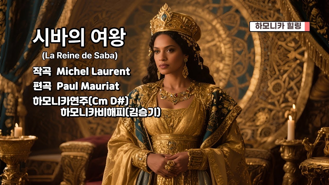 시바의 여왕 (La Reine de Saba) | 하모니카 연주 김승기 (HarmonicaBeHappy) | 폴 모리아(Paul Mauriat) | 하모니카