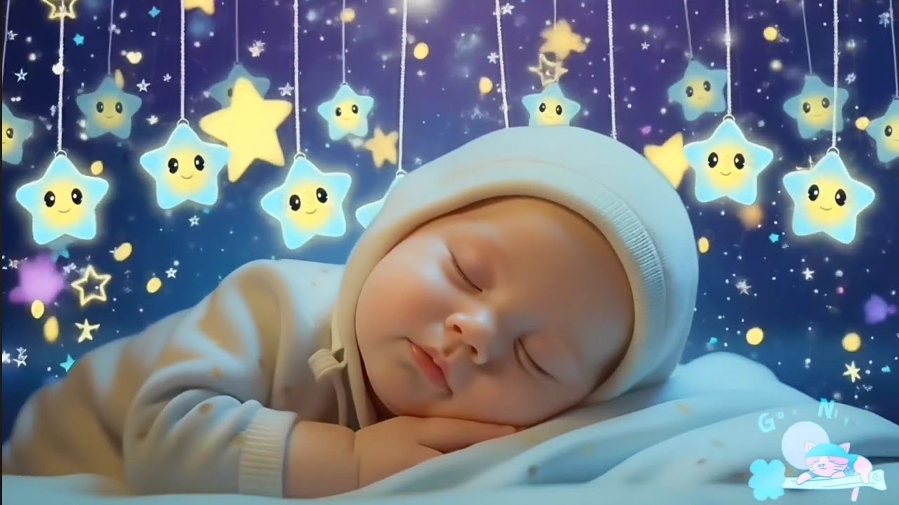 Baby Sleep Music 🌙 Calm Baby in 3 Minutes 💤 Mozart & Brahms Lullabies for Deep Sleep