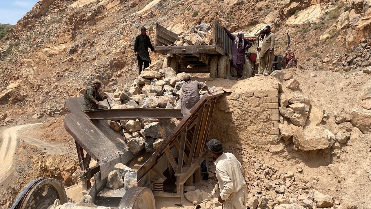Wow Full Video:Incredible Work By Quarry Rock Jaw Crusher Machine: Big Rock Crusher: 