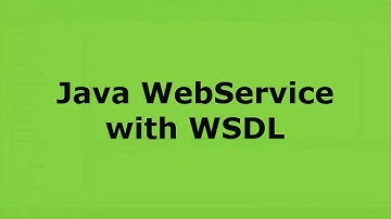 27 Java WebService With SOAP and JDK