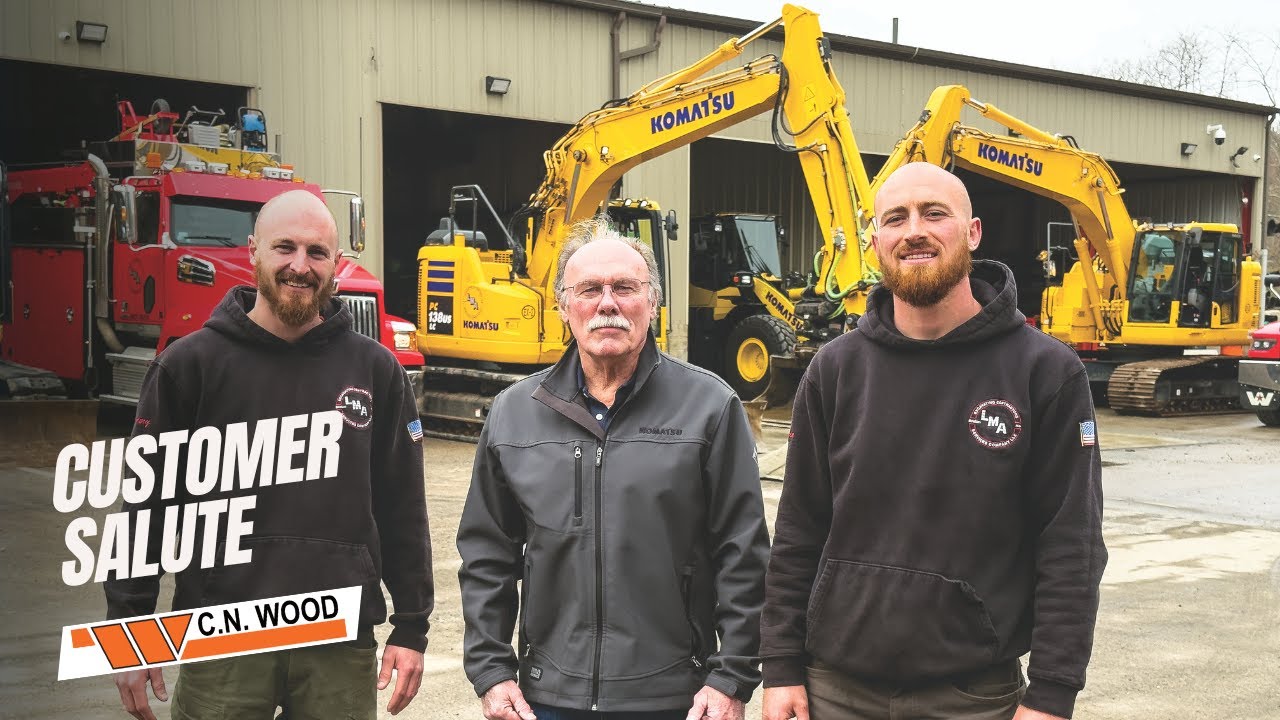 LMA Services Company Says Komatsu PC138USLC & Steel Wrist from C N  Wood Changed Their Business