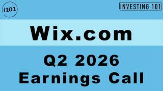 Wix.com Q2 2026 Earnings Call | Revenue Up 15% to $563.1M Driven by Base44 AI Platform