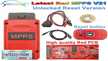 MPPS V21 Unlocked Infinite Reset High Quality Version Full Chip with Breakout