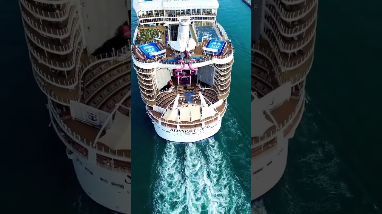 Symphony Of The Seas setting sail out of Miami