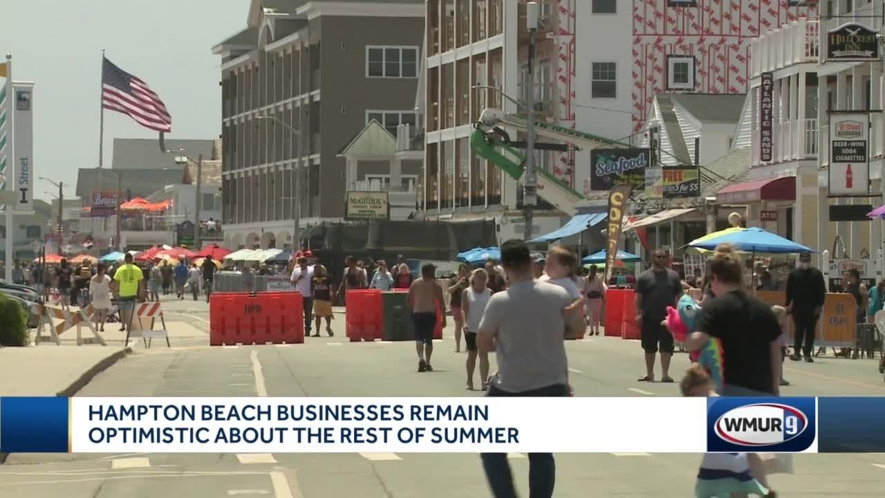Hampton Beach businesses optimistic YouTube