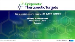 Next Generation Genomic Mapping With CUTANA CUT&RUN | Epigenetic Therapeutic Targets Summit