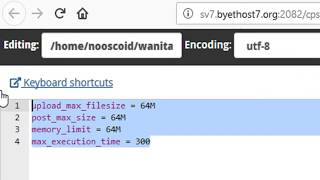 Increase Wordpress Importer File Size in Php5 & Newer