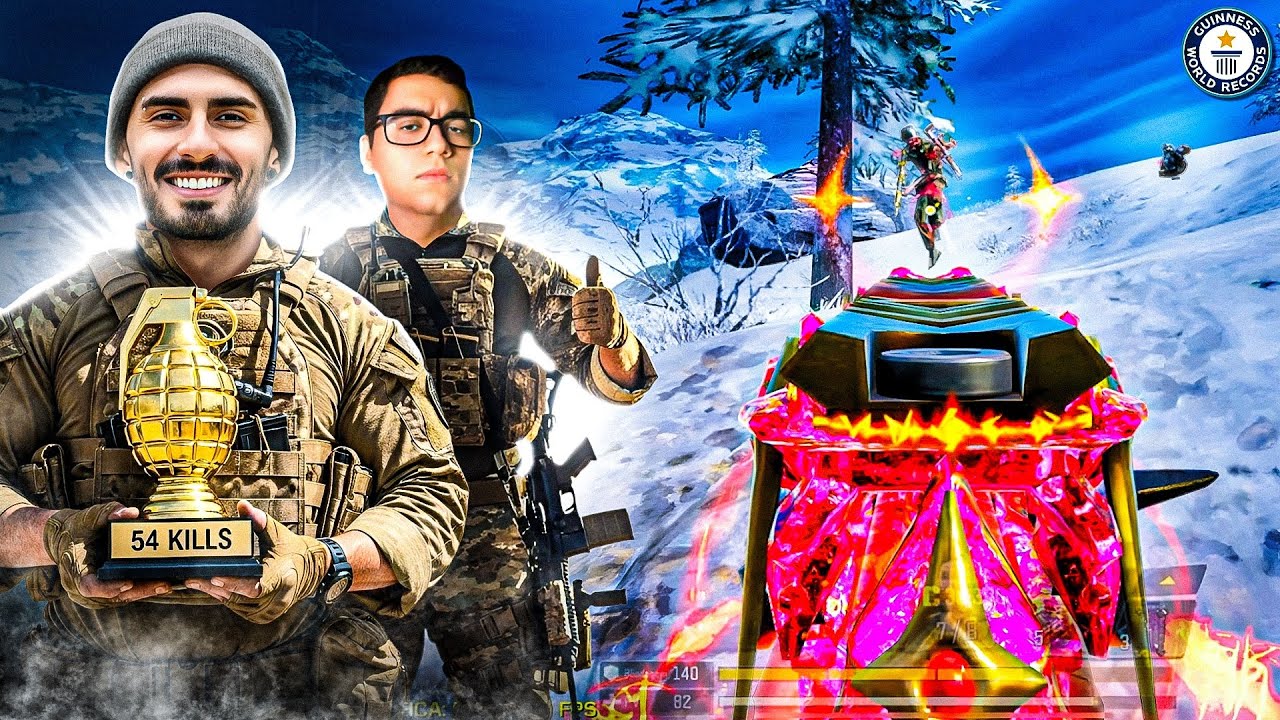 NOVO RECORDE MUNDIAL DE KILLS DUO vs SQUADS NO COD MOBILE! (54 KILLS - SEASON 9)